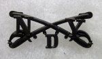 US Ca 1907 New York Cavalry Service Coat Collar Insignia, …