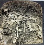 US WWI Keystone View Company Stereo Card, 'Human Wreckage'