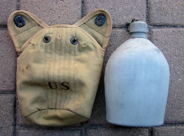 US WWI Canteen & Cover 1918 — image 3