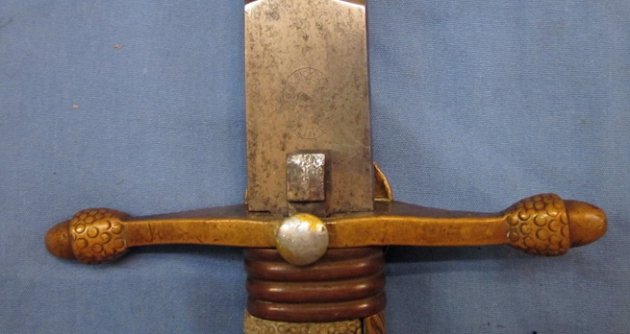 Argentine Pre WWII Era Naval Academy Dirk, Eickhorn Mfg. — image 5