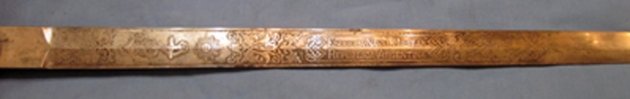 Argentine Pre WWII Era Naval Academy Dirk, Eickhorn Mfg. — image 6