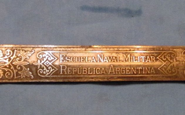 Argentine Pre WWII Era Naval Academy Dirk, Eickhorn Mfg. — image 7