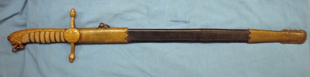 Argentine Pre WWII Era Naval Academy Dirk, Eickhorn Mfg. — image 8
