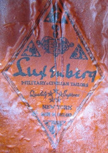 US Pre WWII, Army Field Grade Artillery Officer Dress Hat, Identified, Luxenberg Manufacture — image 5