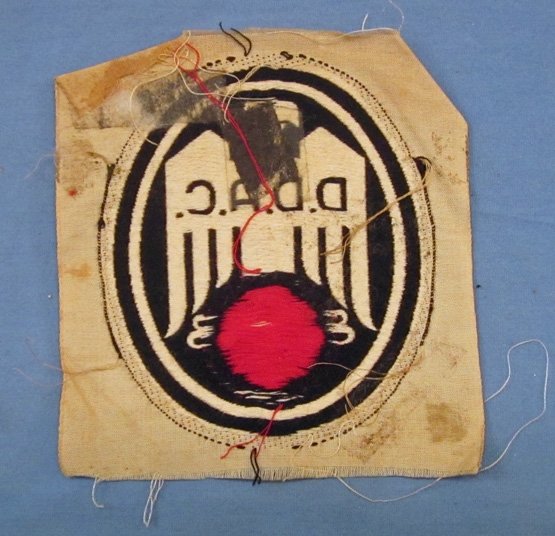 German WWII DDAC Sport Shirt Emblem — image 3