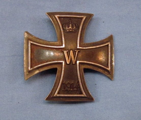 German WWI Iron Cross 1st Class, 935 Silver — image 2