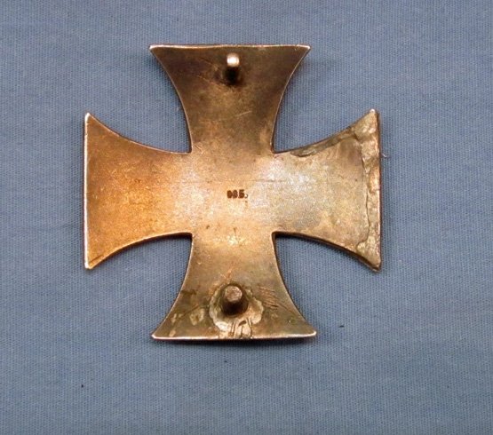 German WWI Iron Cross 1st Class, 935 Silver — image 3