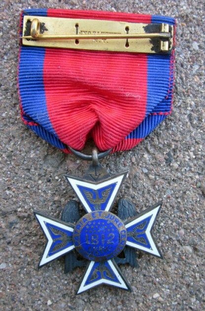 US Military Society of the War of 1812 Medal — image 3
