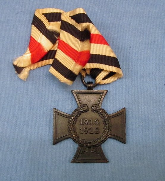 German WWI Hindenburg Next of Kin Cross, W.R. Mfg — image 2