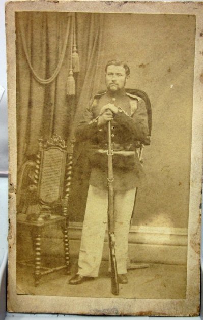 German Franco-Prussian War Era, Armed Soldier — image 2