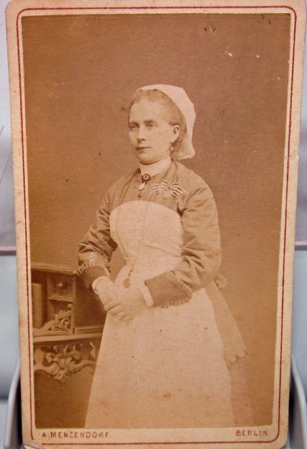 German Franco-Prussian War CDV, German Nurse — image 2