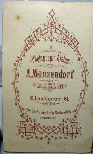 German Franco-Prussian War CDV, German Nurse — image 4