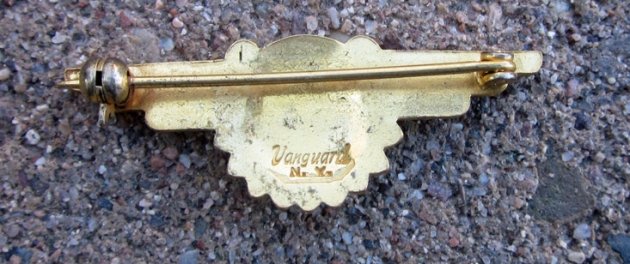 US WWII Navy Miniature Flight Surgeon Wing, Vanguard NY — image 3