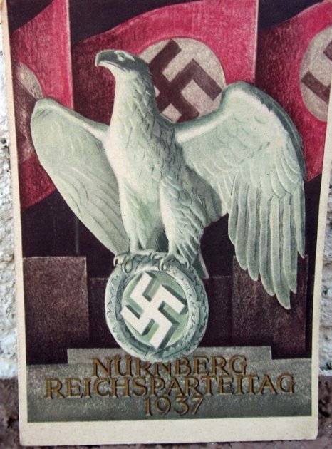 German WWII Postcard, Reichsparteitag 1937 — image 2