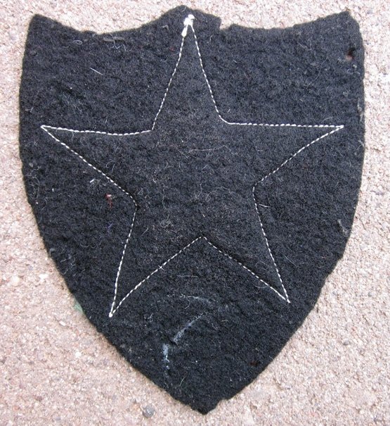 US WWI SSI, 2nd Infantry Division HQ Insignia, 'Indian Head Division' — image 3