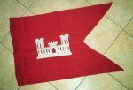 US WWII Era, Army Engineer Guidon