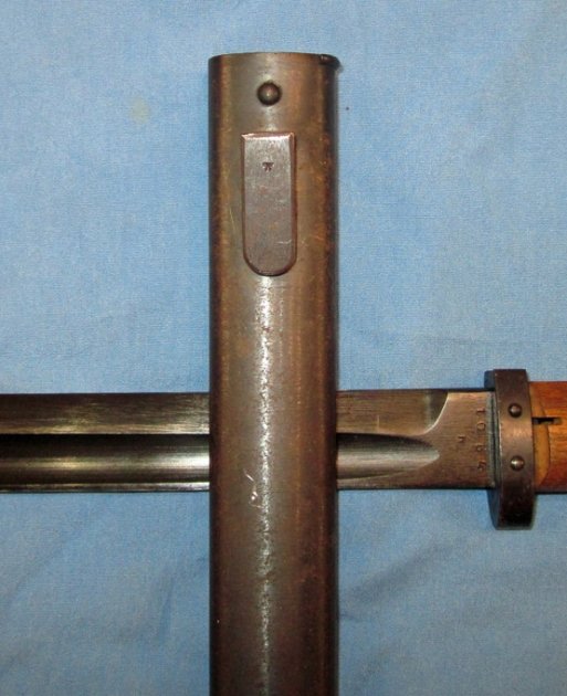 German WWII, Czech VZ24 Bayonet, DOT 42, Very Clean — image 4