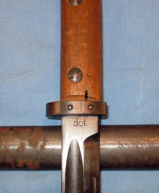German WWII, Czech VZ24 Bayonet, DOT 42, Very Clean — image 6