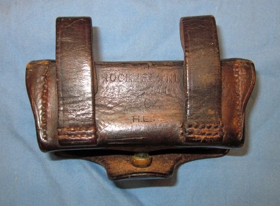 US Pre WWI, .38 Pistol Ammunition Pouch, RIA 1904 — image 4