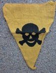 German WWII Minefield Marking Flag