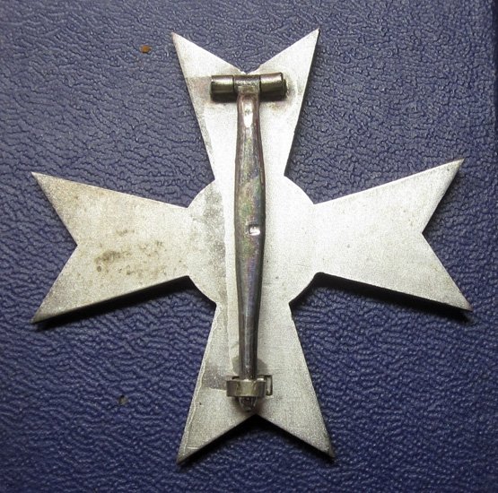 German WWII War Service Cross 1st Class, Maker Marked 4 — image 3