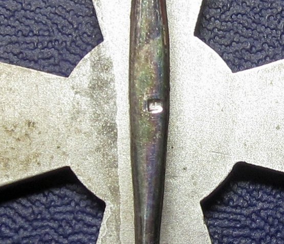 German WWII War Service Cross 1st Class, Maker Marked 4 — image 4