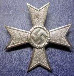 German WWII War Service Cross 1st Class, Maker Marked 4