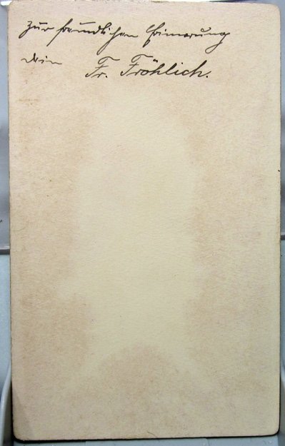 German Franco-Prussian War CDV, 1870 & 1866 Campaign Veteran, Identified — image 3