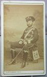 German Franco-Prussian War CDV, Identified Hussar Officer, 11th Rgt