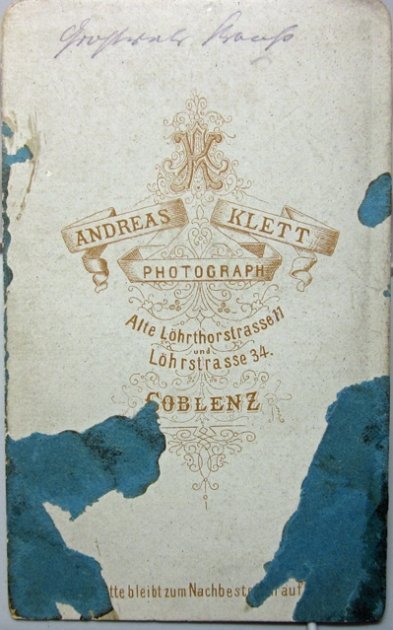 German Franco-Prussian War CDV, Prussian Guard, Iron Cross 2nd Class — image 3