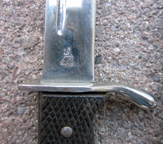 German Pre-WWII Bayonet Letter Opener, SMF Mfg., Eisen-Achilles — image 4