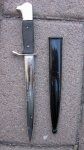 German Pre-WWII Bayonet Letter Opener, SMF Mfg., Eisen-Achilles