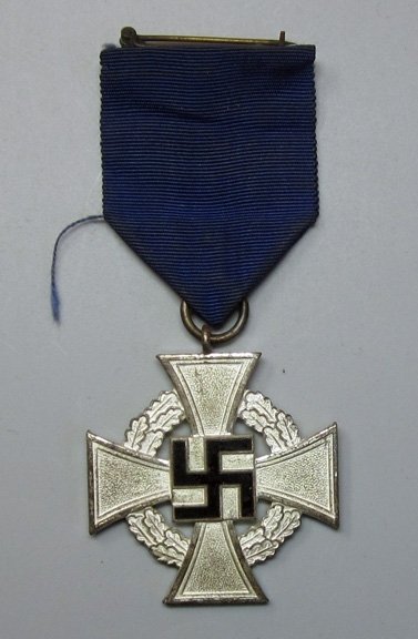 German WWII 25 Year Faithful Service Cross — image 2