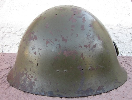 Japanese WWII Steel Helmet Shell, Thai Re-Issue — image 3