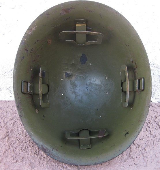 Japanese WWII Steel Helmet Shell, Thai Re-Issue — image 4