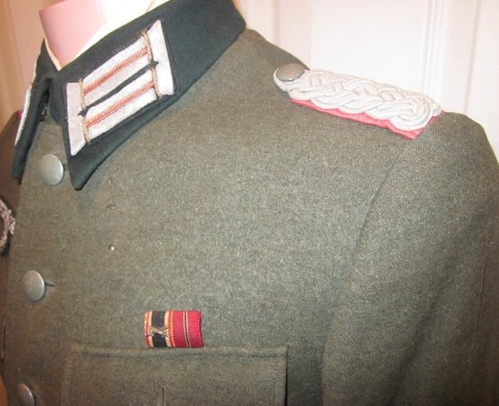 German WWII Heer Panzer Officer M1936 Service Tunic, Major Rank *ON HOLD* — image 4