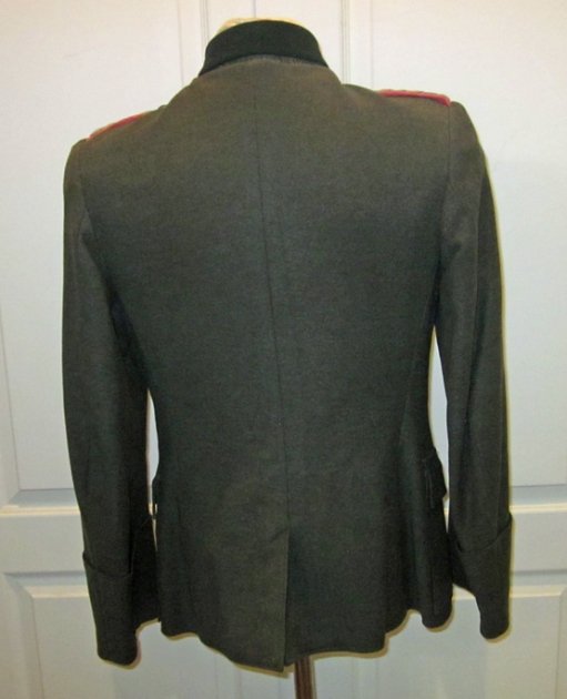 German WWII Heer Panzer Officer M1936 Service Tunic, Major Rank *ON HOLD* — image 5