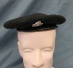British Korean War Dated Green Wool Beret,