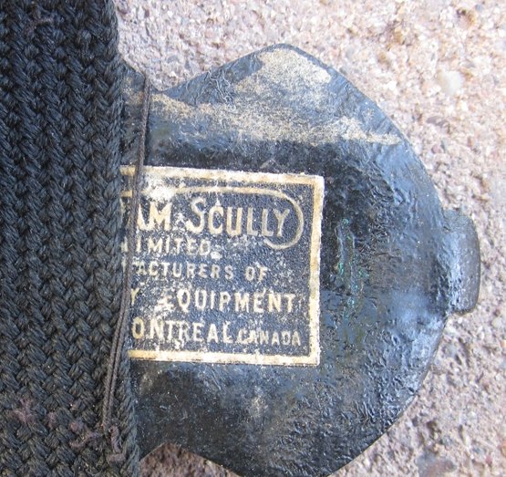 British WWI-WWII RN & RCN Petty Officer Hat Insignia & Cap Band, Canadian Mfg — image 4