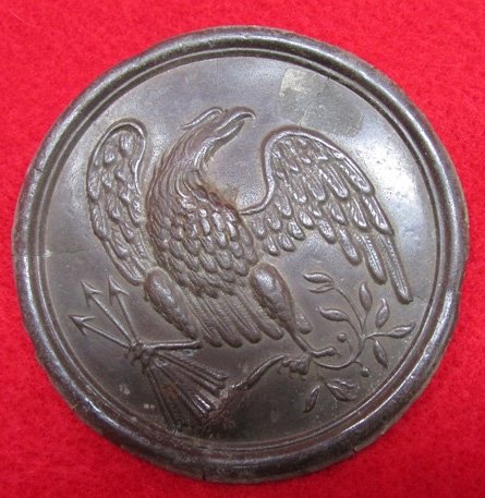 US Civil War Cartridge Box Sling Plate, Field Recovered — image 2