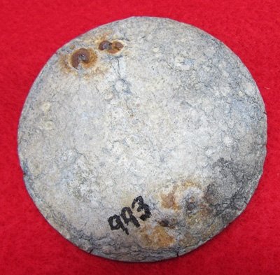 US Civil War Cartridge Box Sling Plate, Field Recovered — image 3