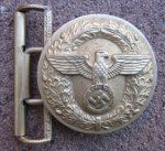 German WWII NSDAP Political Leader Buckle, RZM M4/39