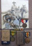 US Mexican Border Service & WWI Victory Medal & Dog …