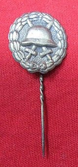 German WWI Silver Wound Badge Stickpin — image 2