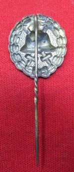 German WWI Silver Wound Badge Stickpin — image 4