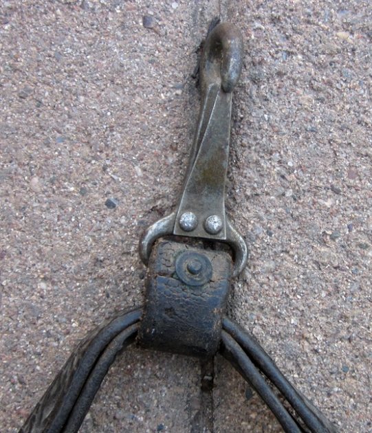 US Indian War Era, Mounted Canteen & Strap — image 3