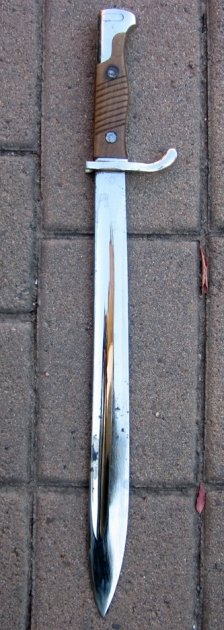German Pre-WWI 98/05 Dress Bayonet, Eickhorn Mfg — image 5