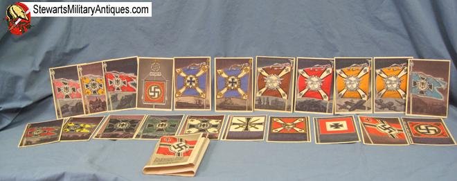 German WWII 21 Piece Postcard Set, Victorious Flags of the German Wehrmacht, Gottfried Klein — image 6