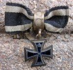 German WWI Iron Cross 2nd Class Lapel Button