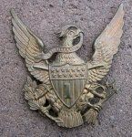 US Indian War Era, M1881 Enlisted Helmet Plate, Cavalry, 1st …